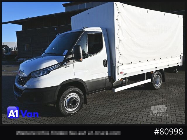 Sonderausbau-Transporter IVECO Daily 72C18 A8V Pritsche/Plane, Tempomat, AHK, Klima