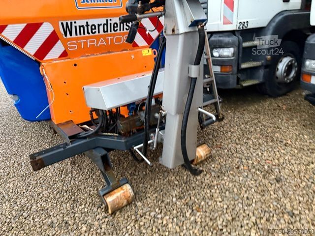 Tovornjak s kavljem za kontejnerje SCHMIDT Edelstahl Salzstreuer S80-42 8 cbm Winterdienst