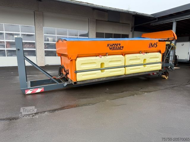 Abrollkipper Küpper Weisser Salzstreuer 8 cbm Winterdienst