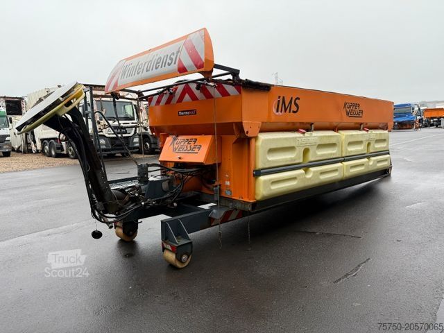 Abrollkipper Küpper Weisser Salzstreuer 8 cbm Winterdienst