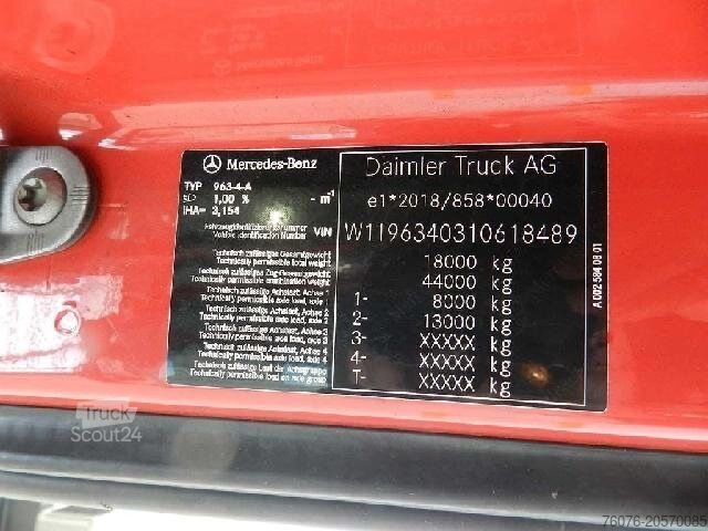 Стандартний тягач MERCEDES-BENZ MB 1863 LS Gigaspace Solostar Nebenantrieb