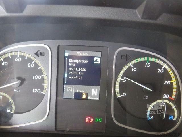 Фургон (грузовой автомобиль) MERCEDES-BENZ Atego 1524 L 7.2 m Koffer LBW2t Seitentür Kamera