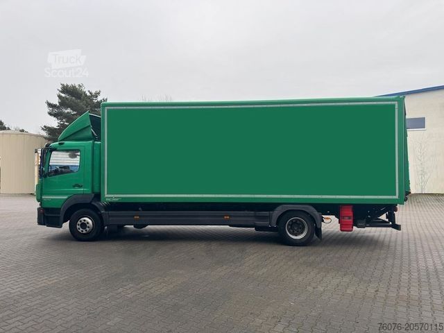 Kastes kravas automašīna MERCEDES-BENZ Atego 1524 L 7.2 m Koffer LBW2t Seitentür Kamera
