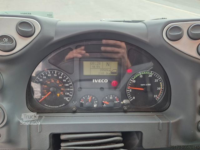 Autocarro con cassone fisso IVECO Eurocargo ML100E22WM-BW 4x4 Pritsche L-Haus Bett