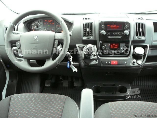Φορτηγό pick-up PEUGEOT Boxer Pritsche 7 Sitzer Klimaaut. Luftfederung