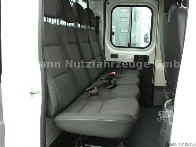 Φορτηγό pick-up PEUGEOT Boxer Pritsche 7 Sitzer Klimaaut. Luftfederung