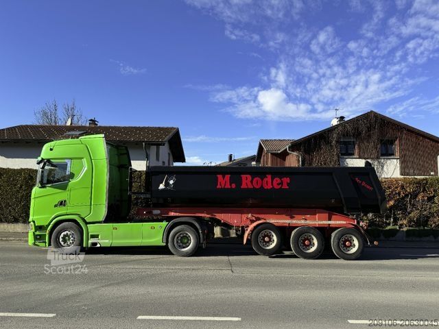 Kippers oplegger CARNEHL CHKS/STH Stahl Kipper Lift achse Alu felgen