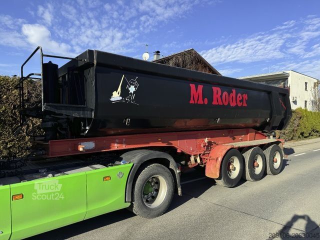 Полуремарке самосвал CARNEHL CHKS/STH Stahl Kipper Lift achse Alu felgen