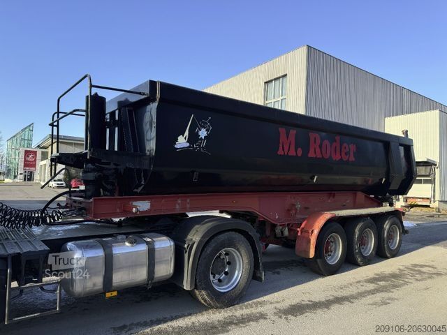 Полуремарке самосвал CARNEHL CHKS/STH Stahl Kipper Lift achse Alu felgen