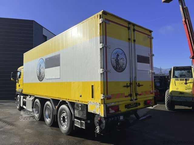 Autocarro ribaltabile MAN TGS 35.480 8x4-4*Pellets Futter*Saug+Druck Kippe