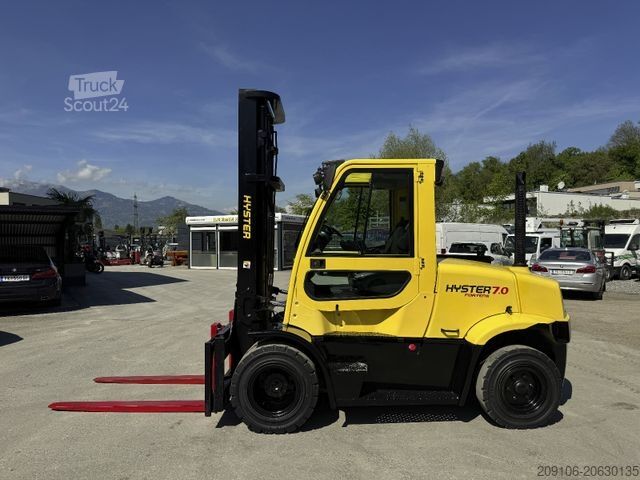 Čelni viličar HYSTER H7.0 FT Seitenschieber Zwillingsbereift