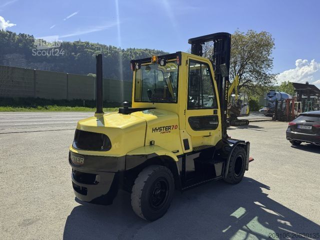 Čelni viličar HYSTER H7.0 FT Seitenschieber Zwillingsbereift