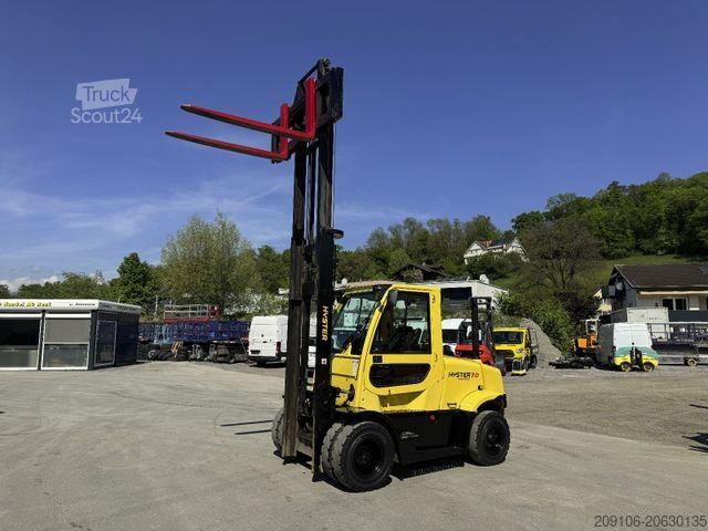 Čelni viličar HYSTER H7.0 FT Seitenschieber Zwillingsbereift