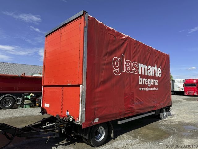 Remorque ouverte avec bâche  Ressening AHTA2-620 Hydr Plane