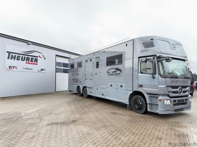 Camião para gado MERCEDES-BENZ Actros 2635 6 Pferde Pop-Out