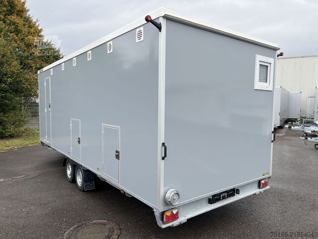 Mobilni toaletni prikolica Rosemeier EW TA-NO 4 Damen, 1 Herren + 4 Urinal Toilettenanhänger