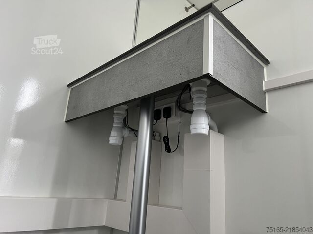 Mobilni toaletni prikolica Rosemeier EW TA-NO 4 Damen, 1 Herren + 4 Urinal Toilettenanhänger