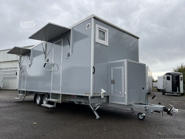 Mobilni toaletni prikolica Rosemeier EW TA-NO 4 Damen, 1 Herren + 4 Urinal Toilettenanhänger