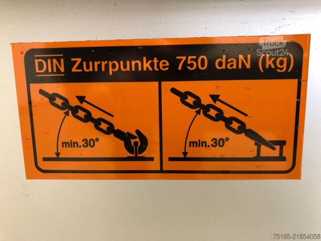 Remorcă carosată Vezeko TK B 15.35 SP Flügeltüren Kofferanhänger