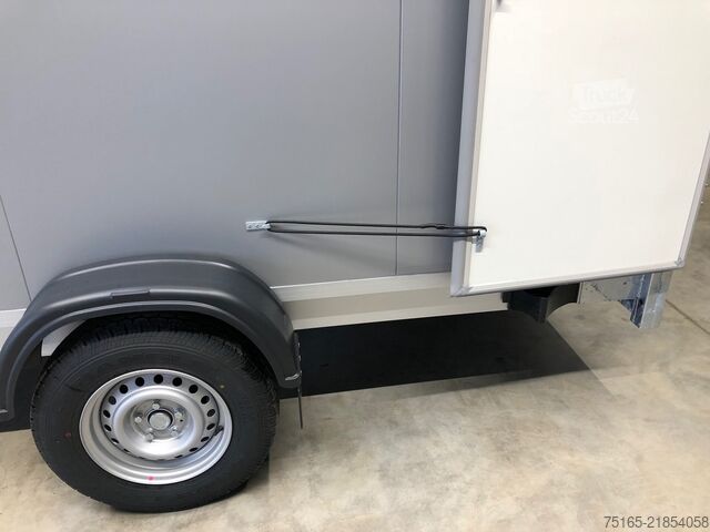 Remorcă carosată Vezeko TK B 15.35 SP Flügeltüren Kofferanhänger