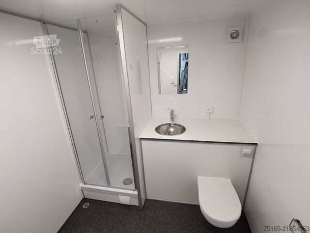 Remolque de baño y ducha Rosemeier EW TA-NO Badanhänger Duo Bad- und Duschanhänger