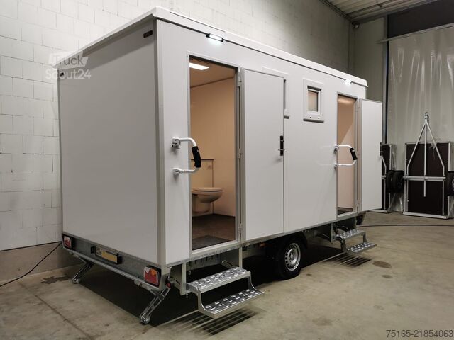 Remolque de baño y ducha Rosemeier EW TA-NO Badanhänger Duo Bad- und Duschanhänger