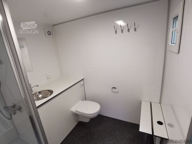 Remolque de baño y ducha Rosemeier EW TA-NO Badanhänger Duo Bad- und Duschanhänger