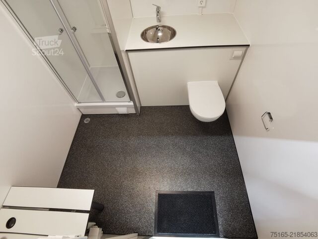 Remolque de baño y ducha Rosemeier EW TA-NO Badanhänger Duo Bad- und Duschanhänger