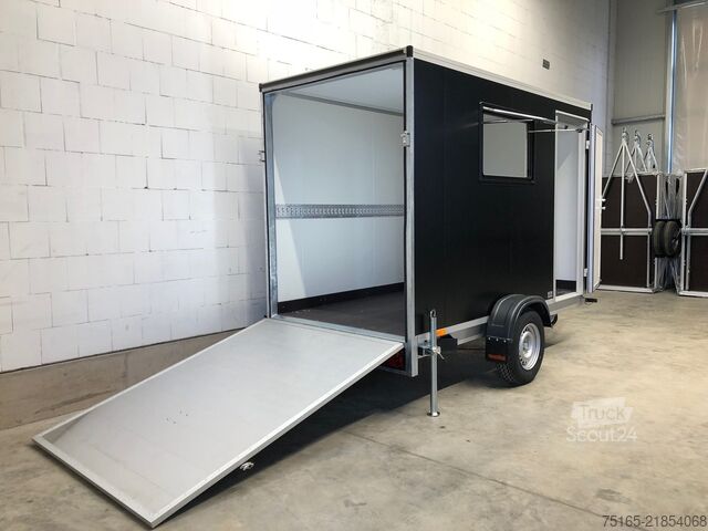 Kofferanhänger Vezeko TK B 15.30 Rampe, Tür, Fenster Kofferanhänger