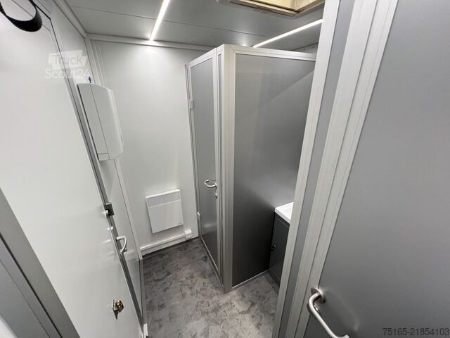 Toilettenwagen Rosemeier VE 2 Damen, 1 Herren, 2 Urinale Toilettenanhänger