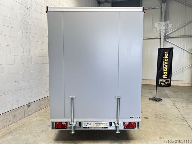 Toilettenwagen Rosemeier VE 1 Damen, 1 Herren, U SILVER Toilettenanhänger