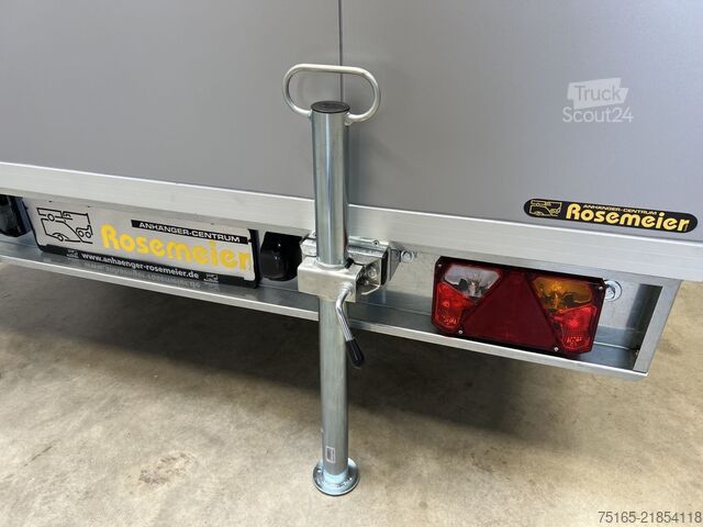 Toilettenwagen Rosemeier VE 1 Damen, 1 Herren, U SILVER Toilettenanhänger