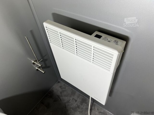 Toilettenwagen Rosemeier VE 1 Damen, 1 Herren, U SILVER Toilettenanhänger