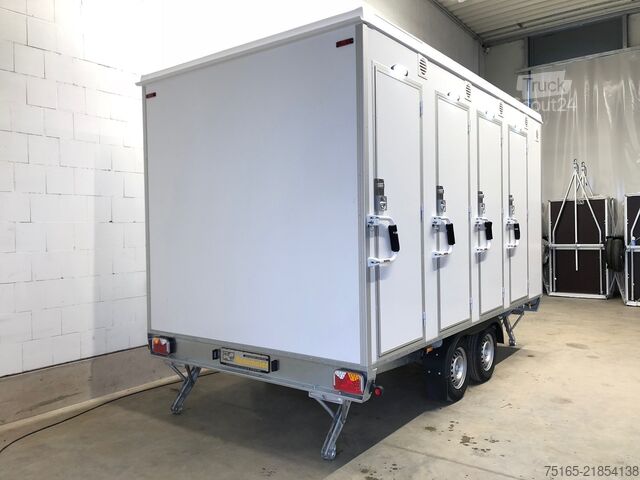 Bad- und Duschanhänger Rosemeier EW TA-NO Duschwagen mit 4 Duschen Bad- und Duschanhänger