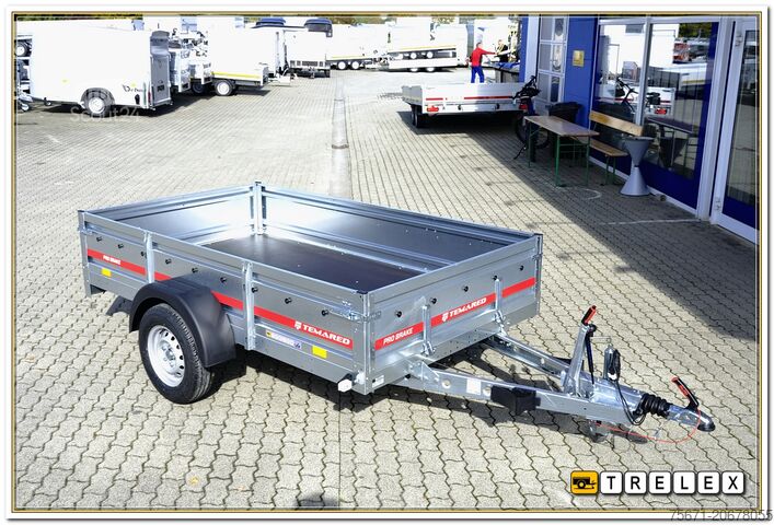 Automobilio priekaba TEMA Pro Brake 2615 1500 kg Anhänger gebremst