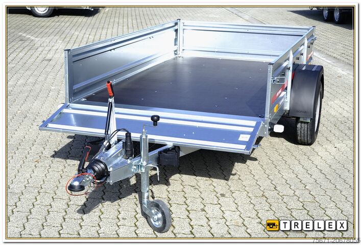 Automobilio priekaba TEMA Pro Brake 2615 1500 kg Anhänger gebremst