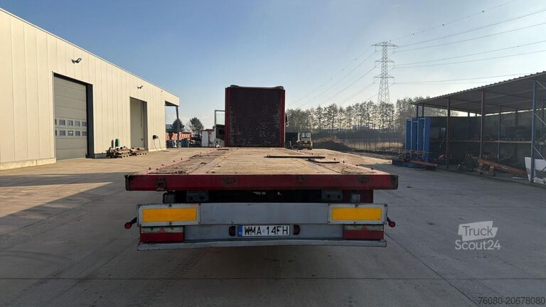 Platformos priekaba ZREMB N 263 (FREINS TAMBOURS / DRUM BRAKES)