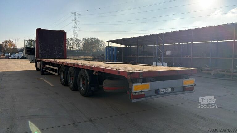 Platformos priekaba ZREMB N 263 (FREINS TAMBOURS / DRUM BRAKES)