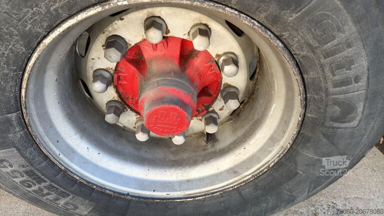 Platformos priekaba ZREMB N 263 (FREINS TAMBOURS / DRUM BRAKES)