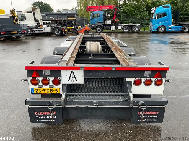 Konteinerių vežimas GS MEPPEL 3-assige container aanhangwagen