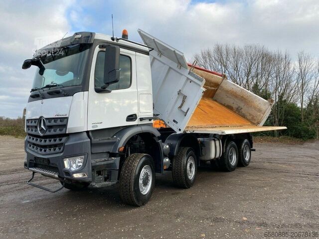 Dreiseitenkipper LKW Mercedes-Benz Arocs 4145 K 8x6 Dreiseitenkipper