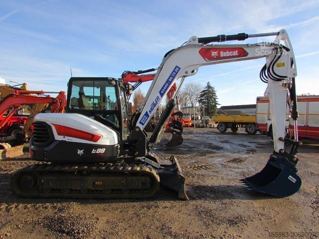 حفارة صغيرة BOBCAT E 88 R2 Minibagger 72.500 EUR