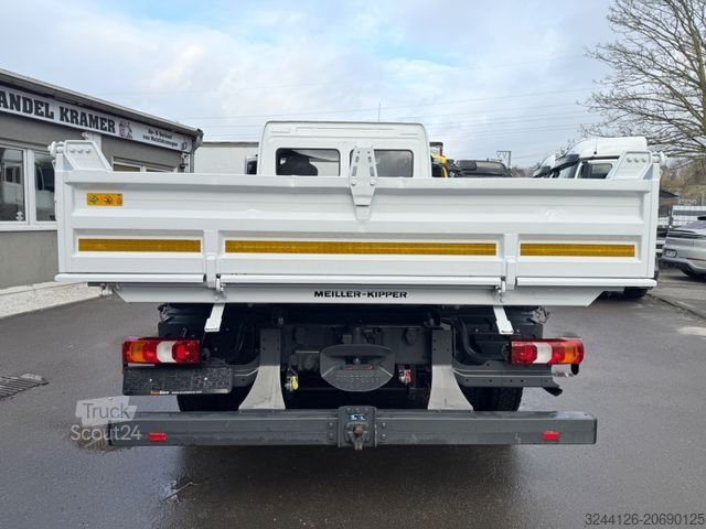 Three-way tipper van MERCEDES-BENZ Atego 818K/3-SeitenkipperMeiller/2AHK/Klima/7TKM