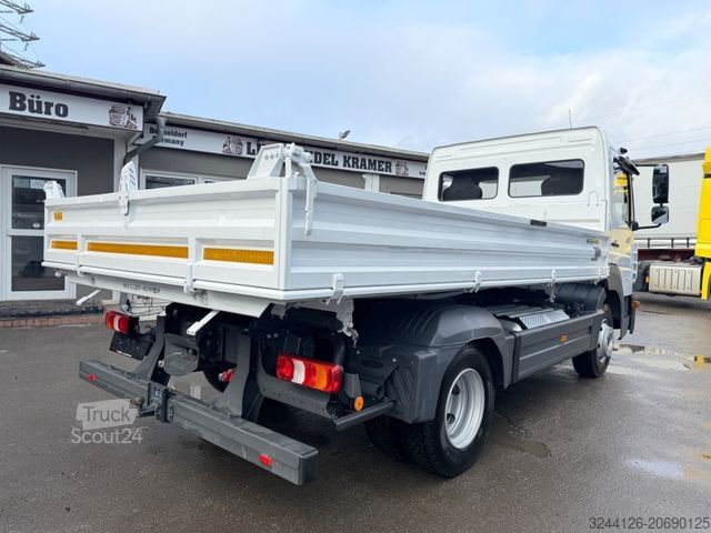 Three-way tipper van MERCEDES-BENZ Atego 818K/3-SeitenkipperMeiller/2AHK/Klima/7TKM