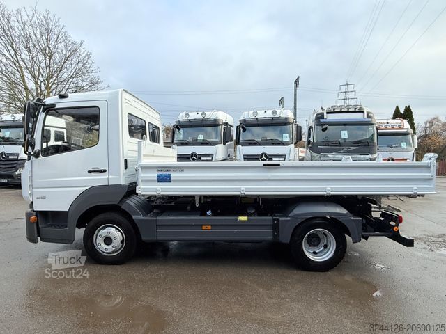 Three-way tipper van MERCEDES-BENZ Atego 818K/3-SeitenkipperMeiller/2AHK/Klima/7TKM