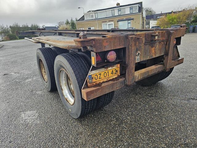 Transporte de contentores PACTON 2126 C 2 STEEL SUSPENSION DOUBLE TIRES DRUM BR...