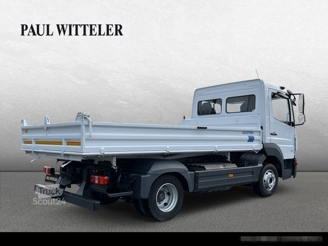 Transporter Fahrgestell MERCEDES-BENZ Atego 818 K 4x2 3-S.-Kipper+Klima+2xAHK+2100 km!