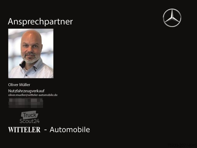 Transporter Fahrgestell MERCEDES-BENZ Atego 818 K 4x2 3-S.-Kipper+Klima+2xAHK+2100 km!