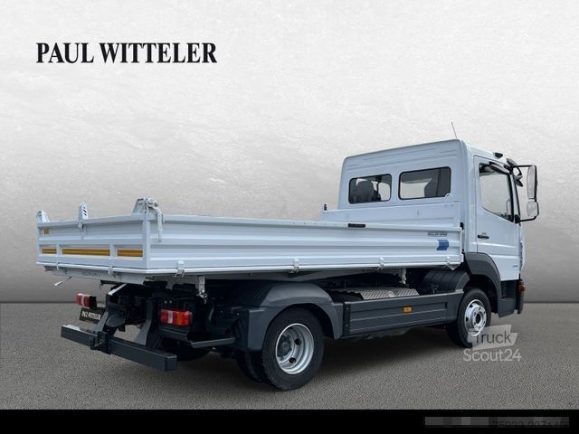 Transporter Fahrgestell MERCEDES-BENZ Atego 818 K 4x2 3-S.-Kipper+Klima+2xAHK+2600 km!