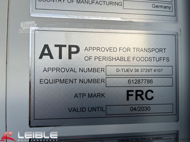 Semiremorcă frigorifică SCHMITZ CARGOBULL SKO 24/L*Pharma Zertifikat*Liftachse*neuwertig*